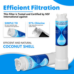 4 Packs EPTWFU01 Water Filter Replacement, Compatible with Frigidaire EPTWFU01