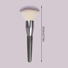 1pcs ultra large loose powder brush, high-end multifunctional setting brush for