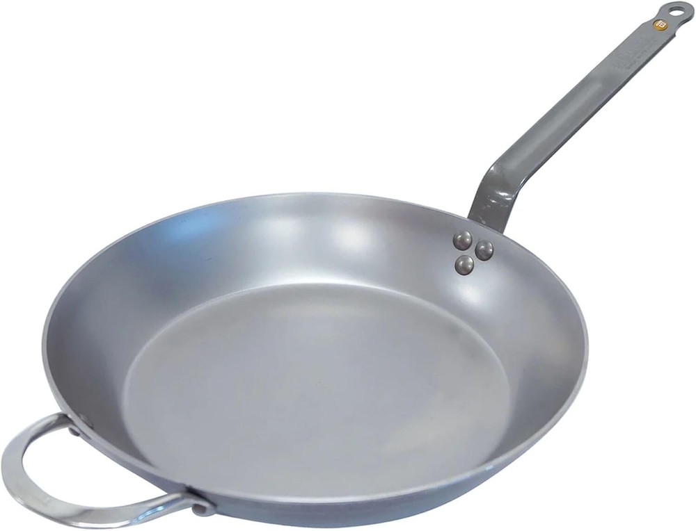 *1-Piece* de Buyer Mineral B Classic Carbon Steel Fry Pan 14″ Nonstick 5610.36