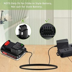 2 Pack 20V MAX 3.0Ah Battery and Charger Combo for BLACK+DECKER 20V Batteries