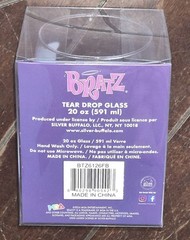 BRATZ 20oz Tear Drop Glass *Hand Wash Only* #BTZ6126FB