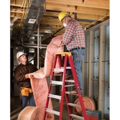 Louisville L-3016-06 6 Ft Fiberglass Stepladder, 300 Lb Capacity