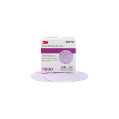 3M 30370 PURPLE ABRASIVE DISCS P800 PIECES 50