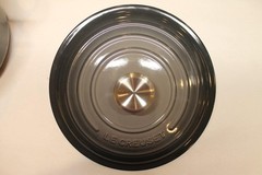 Le Creuset Signature Round Casserole/Oven 5.5 Qt. 10.25 In. Flint Oyster NEW ^