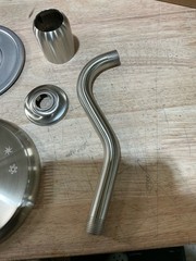 READ DESCRIPTION! MOEN Belfield M-CORE 3-Series Shower Trim Kit-Brushed Nickel