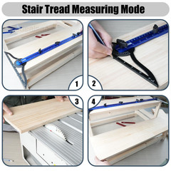 Stair Tread Template Tool – Gauge, Tools for Black+Blue