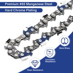 24” inch 84DL Links 3/8” .050″ Chainsaw Chain Blade 84 DL Full-Chisel Chain