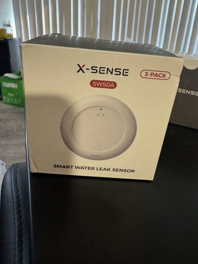 3 Pack X-Sense Wi-Fi Water Leak Detector (SBS50 Base Station Required) SWS0A