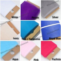 Tulle 54″ x 120ft (40 Yard) Tutu Fabric Pew Bolt Craft Party Wedding Decoration
