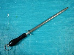 Vintage ROWOCO #511 Knife Steel Sharpener/France/18”- lots of life left!!!