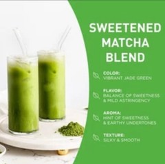 Aiya Sweetened Matcha Blend Powder – Matcha Latte Powder 2.2lbs (1Kg)