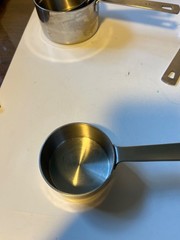 Williams Sonoma Measuring Cups Set of 4 18/10 Stainless Steel