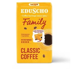 Eduscho Family Classic Ground Coffee 250g × 4 Pack (Total 1kg)