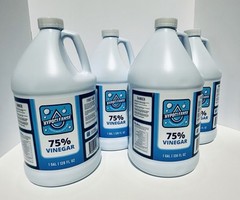 75% Vinegar – Concentrated Acetic Acid – All Natural Cleaning Vinegar – 1 Gallon