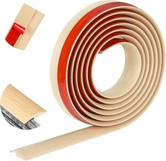 Water-Resistant 10Ft PVC Flooring Transition Strip – Smooth Edging for All Types