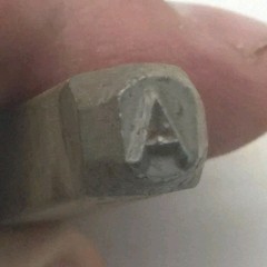 Lot 29 Carbon Steel Metal Letter Number Stamps 3/16″ A-Z Missing L & 1 4 8 Tools