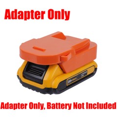 1 Adapter for Dewalt 20V MAX XR Slider Li-Ion Batteries To fits Ridgid 18v Tools