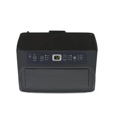 Hisense 3-in-1 Portable Smart Air Conditioner Grey WiFi 10,000-BTU 450-sq. ft.