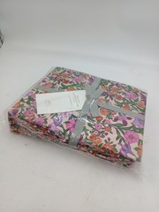 Anthropologie Sheet Set Queen Organic Sateen Maeve Amelie Floral Bedding Adults