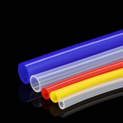 High Temp Food Grade Silicone Tube Flexible Rubber Pipe Various Colors & Sizes