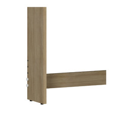 Ardent Over Toilet Storage Cabinet Euro Oak Bathroom Space Saver