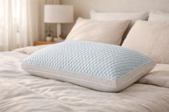 Cooling Bed Pillows Set of 2 Neck Support Side & Back Sleepers Soft Cool Pillow