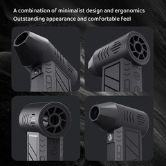 Electric Air Duster Cordless Mini Jet snow Blower Portable Turbo Fan with LED
