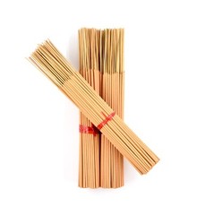 100 UNSCENTED Incense Sticks 11″ – 100% Natural Light Brown Joss Wood Punk Bulk