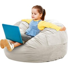 Bean Bag Chair Adults Foam Filled Gaming Sofa Beanbag with Soft Removable Cover