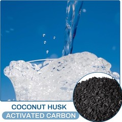 20 Lbs Bulk Activated Charcoal – Coconut Hull GAC 10-18 Mesh for Water & Air