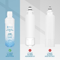 4 PACK Refresh Refrigerator Ice Water Filter For LG LT1000P ADQ747935 Brand New