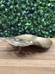 Vintage Solid Brass Pegasus Jewelry Gold Trinket Tray Dish MCM Mid Century Mod