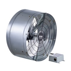 15 Inch Gable Mount Fan 1300 CFM Attic Exhaust Fan with Adjustable Thermostat