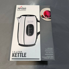 All-Clad 1500W 1.5L Stainless Steel Electric Kettle with Digital LCD & Keep Warm