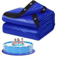 21FT Heavy-Duty Pool Liner Pad with Anti-Aging PE & Puncture Resistance