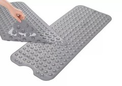 Bath/Tub/Shower Extra Long Mat 40″X16″ Anti Slip Antibacterial Machine Washable