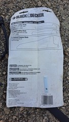 Black & Decker Corded Electric Reciprocating Hand Saw w/ Bag & Navigator Blades