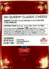 TINE Gudbrandsdalen 1kg Norwegian Brown Cheese 2.2lb For $30 !! US SELLER !!