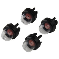 4 Packs Primer Bulb Pump Bulbs for Homelite Echo Stihl Poulan Craftsman chainsaw