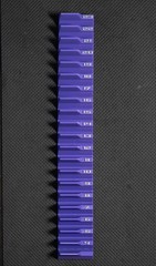 Wrench Organizer Metric Or SAE | Toolbox Insert for Combination Wrenches