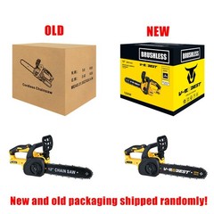 Fit DEWALT 20V MAX Battery Brushless 12 in. Compact Cordless Chainsaw w/2 chains