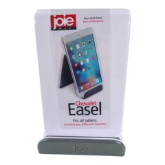 Joie Easel Stand, White with Gray Kitchen Phone/Tablet/Cookbook Holder