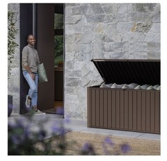 Keter 170 Gal. Resin Deck Box Large Indoor/Outdoor Storage