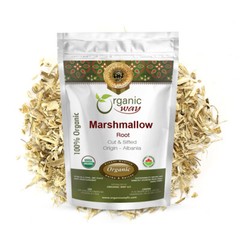 Organic Way Marshmallow Root Cut & Sifted – Organic, Kosher & USDA Certified