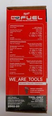 NEW N Box Milwaukee 2562-20 M12 FUEL 3/8 Stubby Impact Wrench, 2) 5.0 Ah Battery