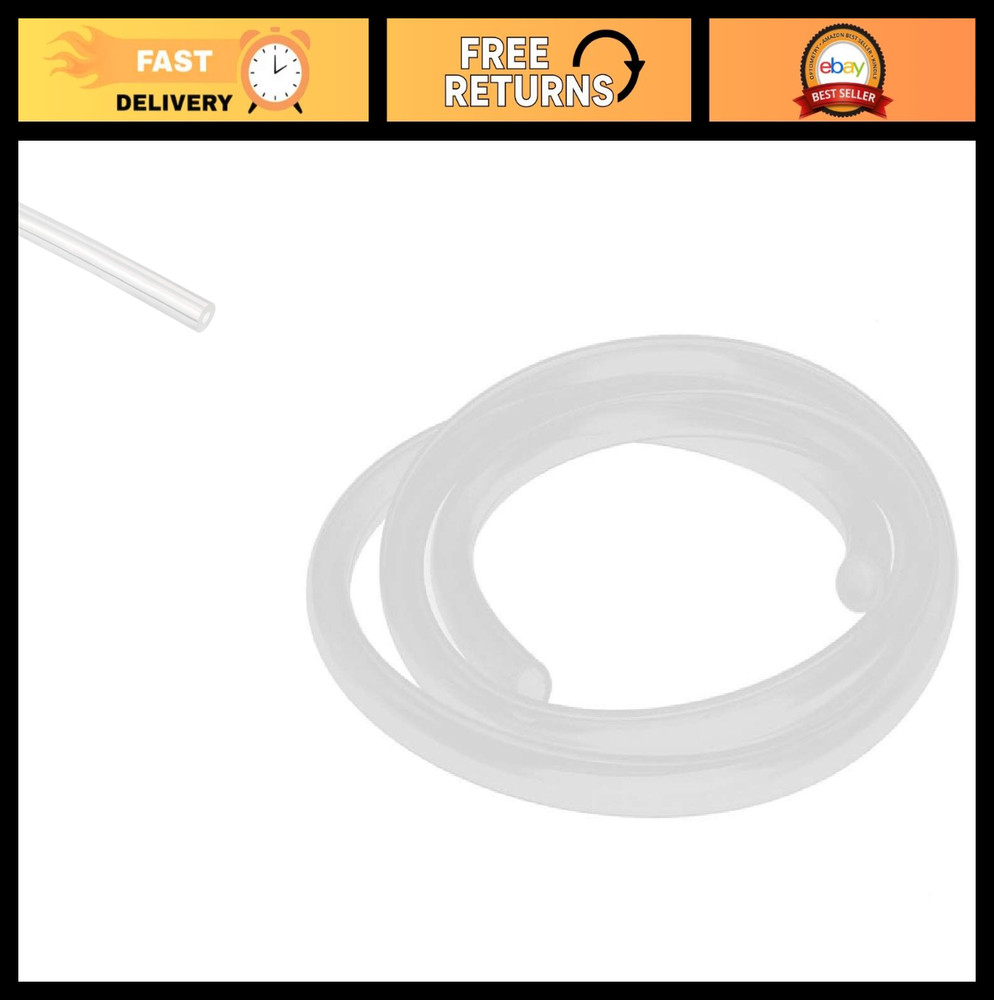 Food Grade Silicone Tubing 5/16″ ID x 1/2″ OD – 10ft High Temp Hose for Brewing