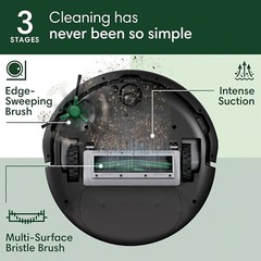 iRobot Roomba 105 Robot Vacuum + AutoEmpty Dock, Cleans in Rows, LiDAR – NEW