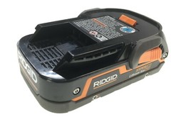 2 RIDGID 18 VOLT HYPER LITHIUM-ION BATTERIES – R840085