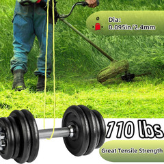 String Trimmer Line .095 0.5 LB Compatible with Ego String Trimmer 095 Weed Eate