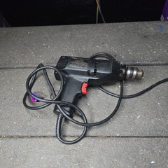 Craftsman 3/8 Drill Corded 1/4hp,110/120 Volts, 60hz, 2.8amps, Double Insulated